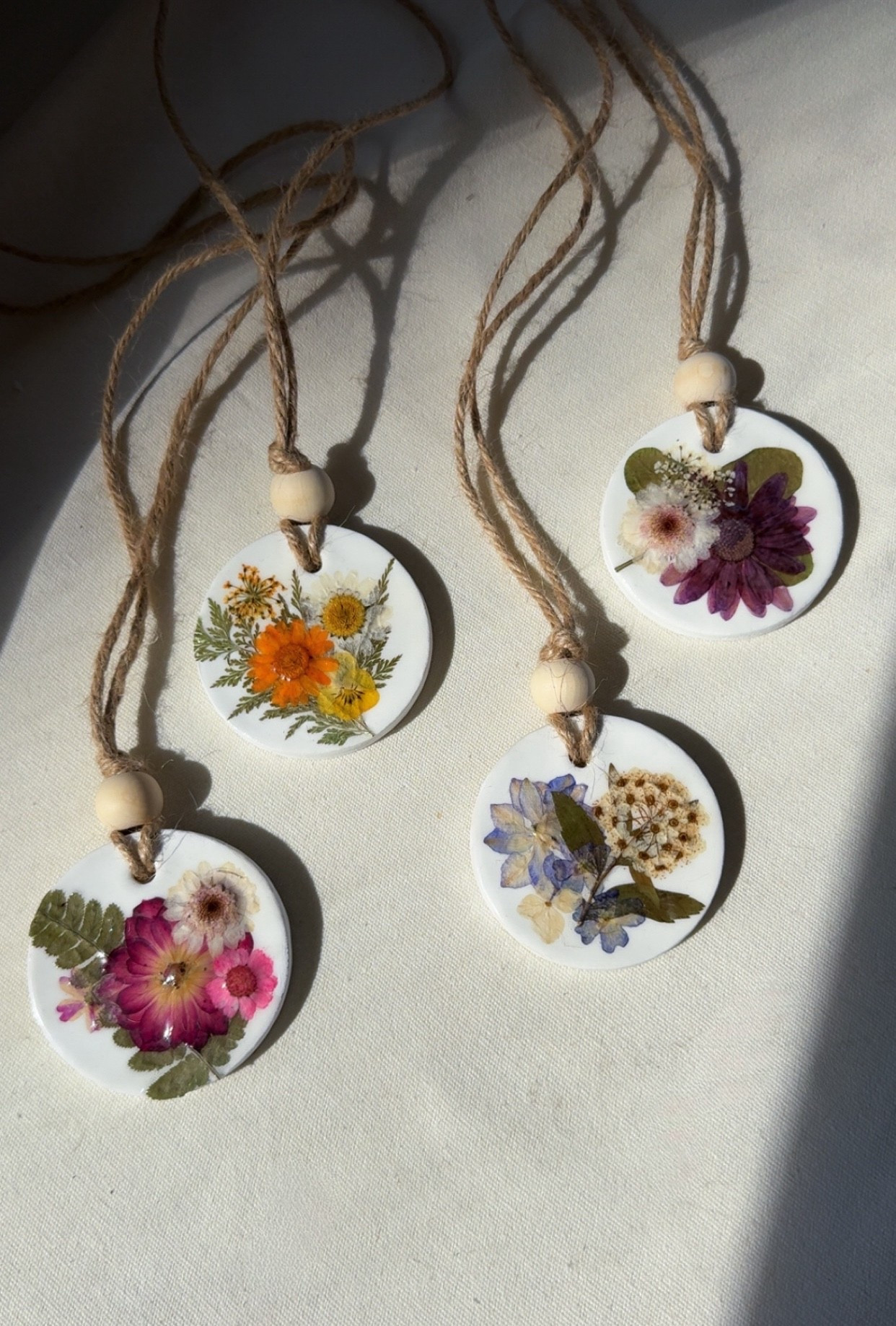 Pressed Flower Car Diffusers 🌼🌸🌿🧡

I used air dry clay, pressed flowers, twine, resin, and essential oils… everything else is linked here 

#airdryclay #crafting

Flowers, spring, summer, diy, crafts, home decor, Amazon, easy, bright, floral, car 



#LTKMothersDay

#LTKSaleAlert #LTKHome