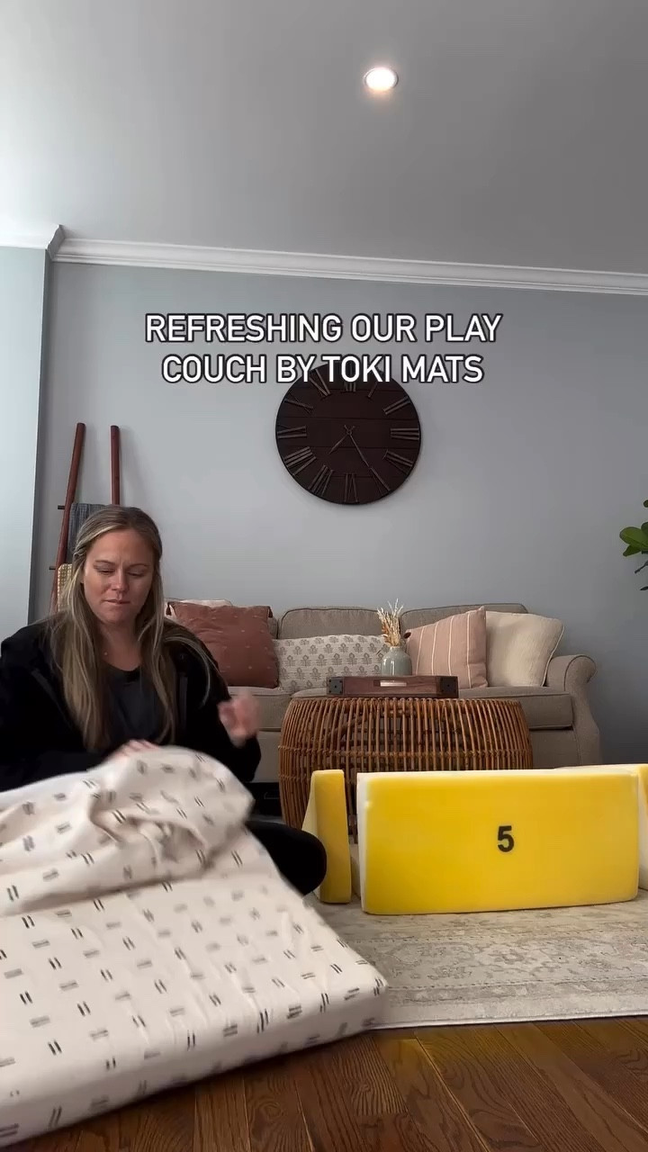 This play couch is one of my most recommended "toys". As a pediatric OT there are so many uses I love it for including imaginative play, gross motor play and sensory/calming use.

#LTKGiftGuide #LTKKids