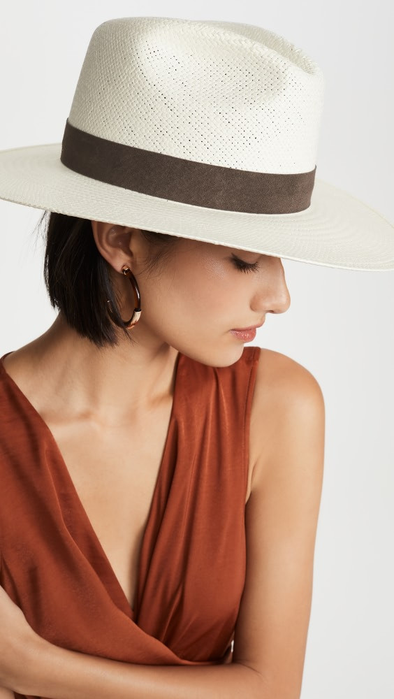 Janessa Leone Packable Marcell Short Brimmed Fedora | Shopbop | Shopbop