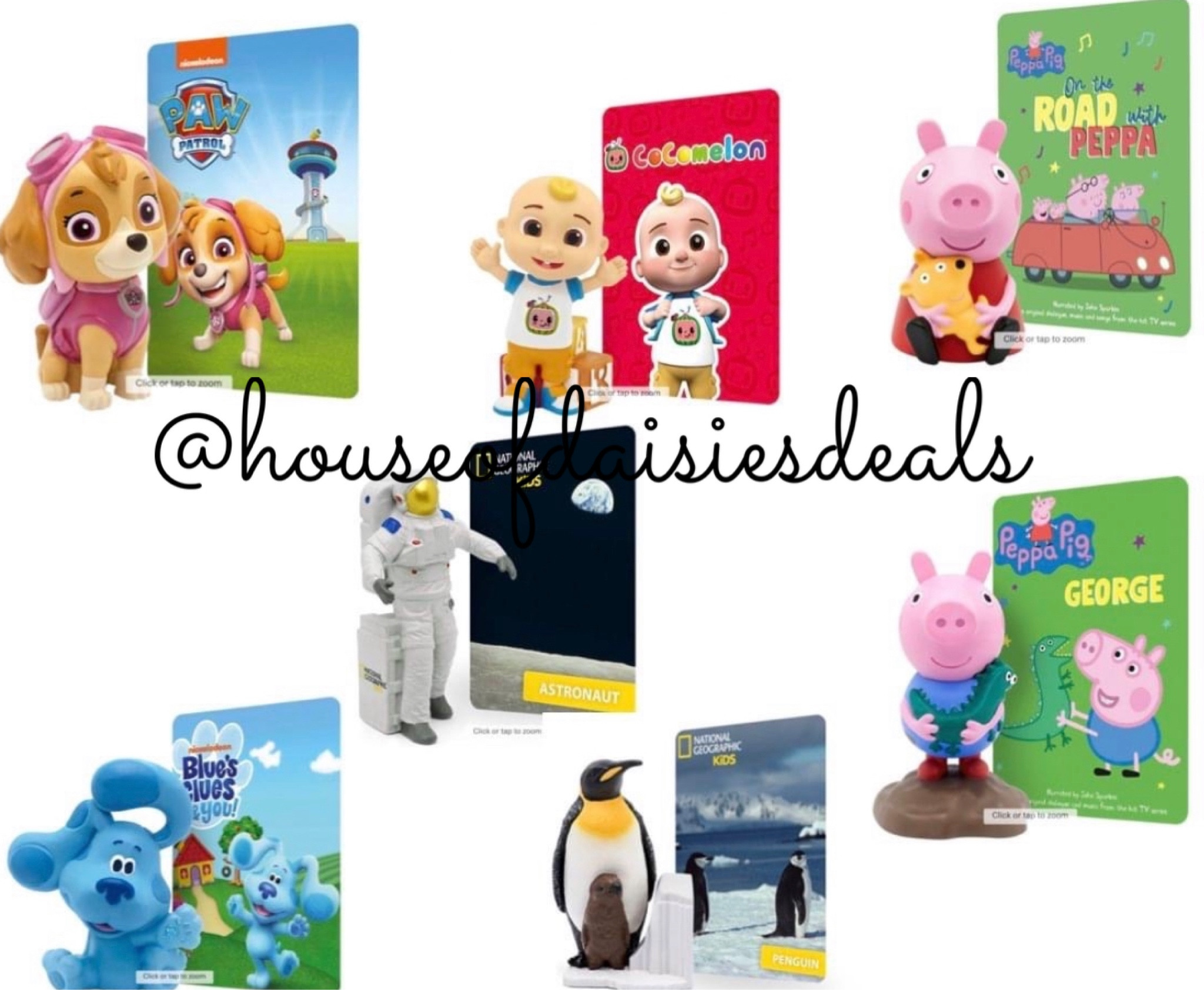 Toniebox Characters on sale now! #toniebox #tonieboxes #kids #pawpatrol #peppapig #cocomelon #bluesclues #nationalgeographic #SAHM #toddler #kids #creative 

#LTKfamily #LTKkids #LTKFind