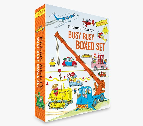 Richard Scarry's Busy Busy Boxed Set | Pottery Barn Kids