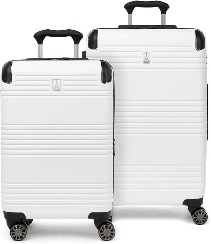 Travelpro Roundtrip Hardside Expandable Luggage, TSA Lock, 8 Spinner Wheels, Hard Shell Polycarbo... | Amazon (US)