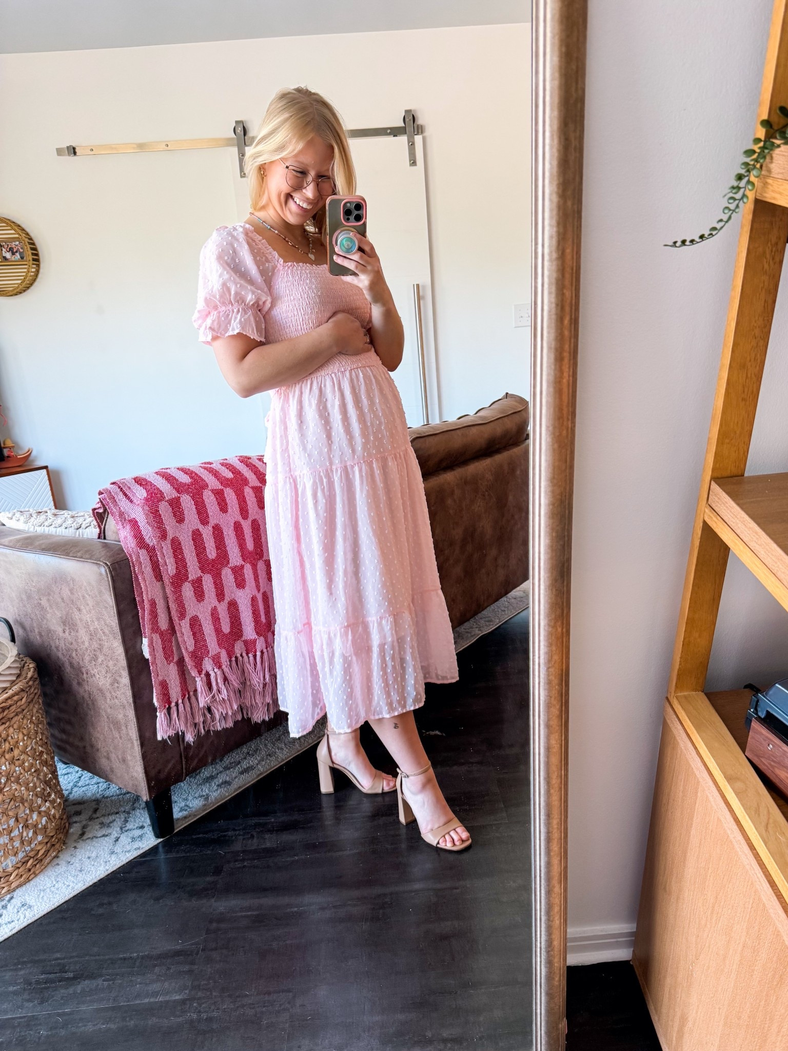 The perfect dress for spring! Would be perfect for a wedding guest dress or Easter dress 🤍

#LTKBump #LTKWedding #LTKFindsUnder50