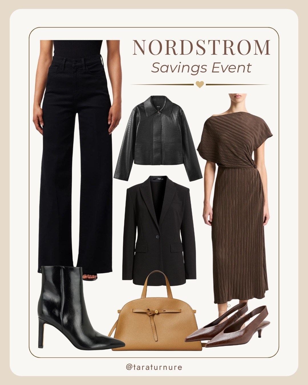 Chic fall finds from the Nordstrom Savings Event 🤎 Easy neutrals and wardrobe staples for the season.

Nordstrom Savings Event, Nordstrom sale, fall fashion, fall outfit ideas, fall wardrobe, neutral fall style, black trousers, fall dresses, leather jacket, fall boots, slingback heels, women’s fall fashion

#LTKootd #LTKSaleAlert #LTKSeasonal