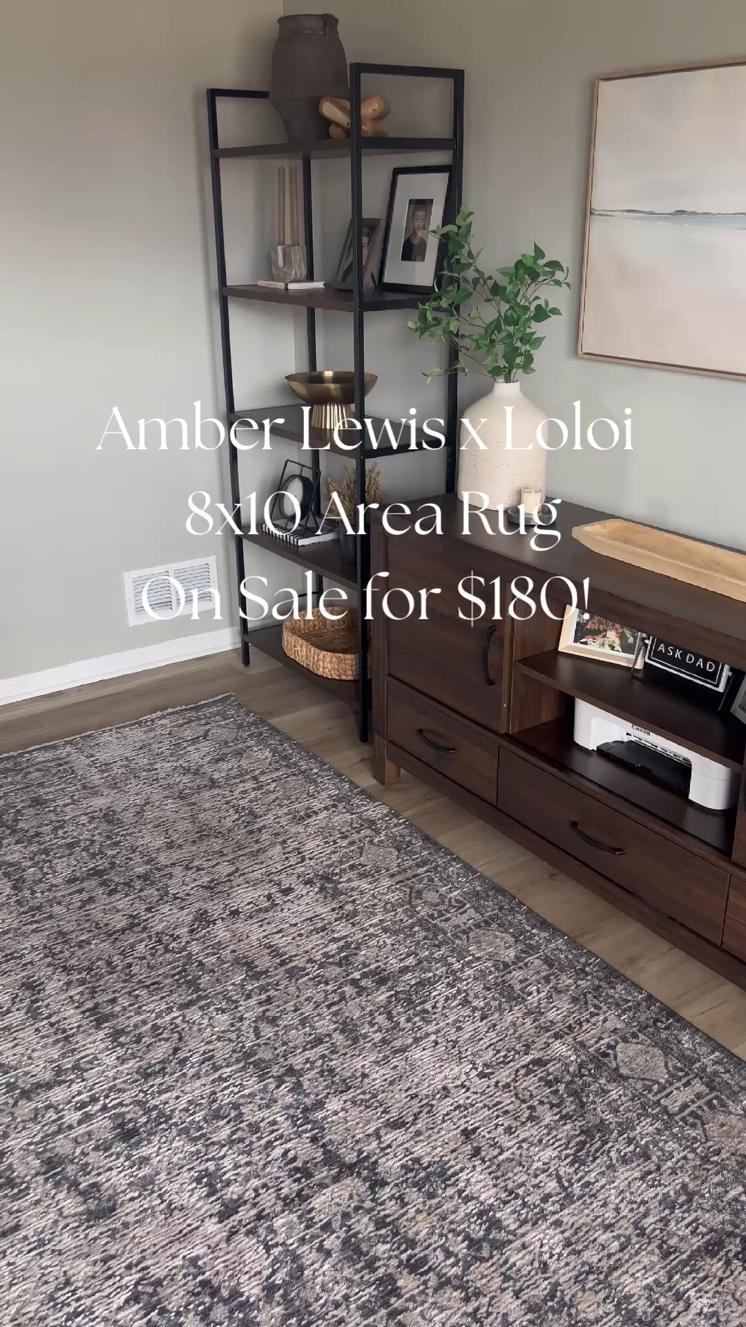 This 8x10 Amber Lewis x Loloi area rug is currently on sale for $180! 

#LTKSpringSale #LTKsalealert #LTKhome