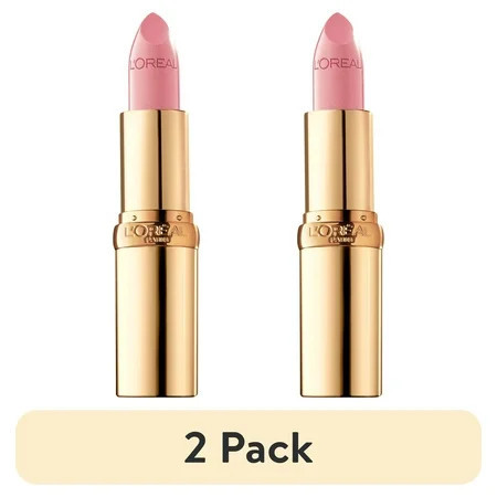 (2 pack) L'Oreal Paris Colour Riche Original Satin Lipstick for Moisturized Lips, 135 Ballerina Shoes | Walmart (US)