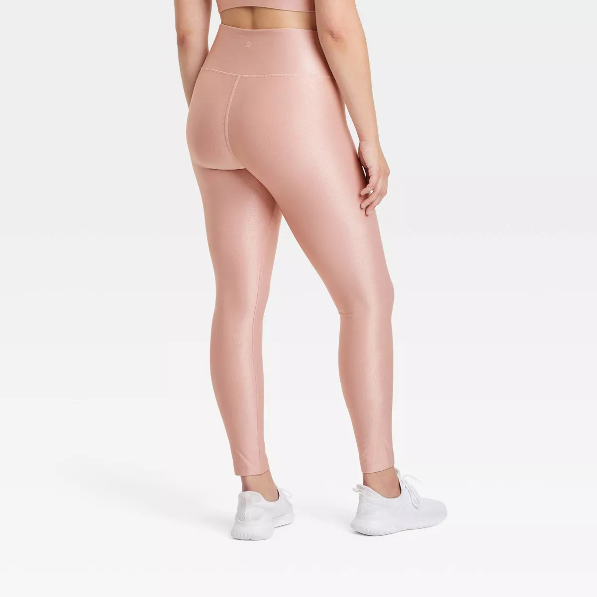 Women's High-Rise Shine Ribbed Leggings - All In Motion™ | Target