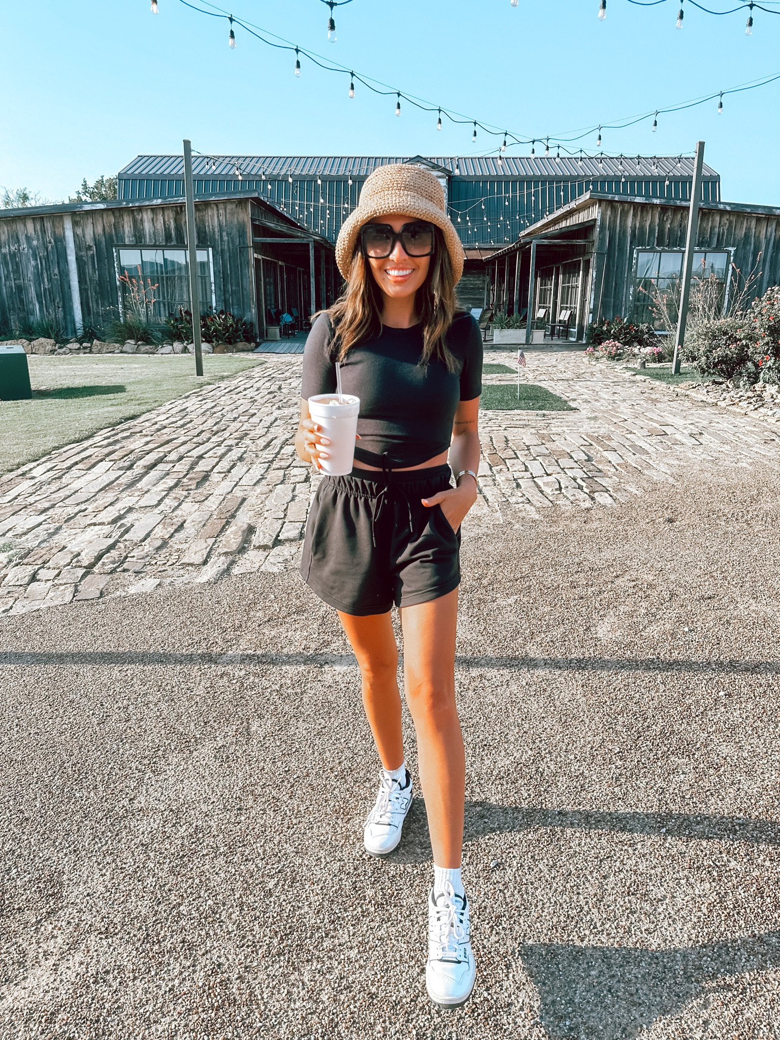 6 in top and shorts 
Large bucket hat
Lululemon
Baseball outfit 

#LTKtravel #LTKFitness #LTKunder100