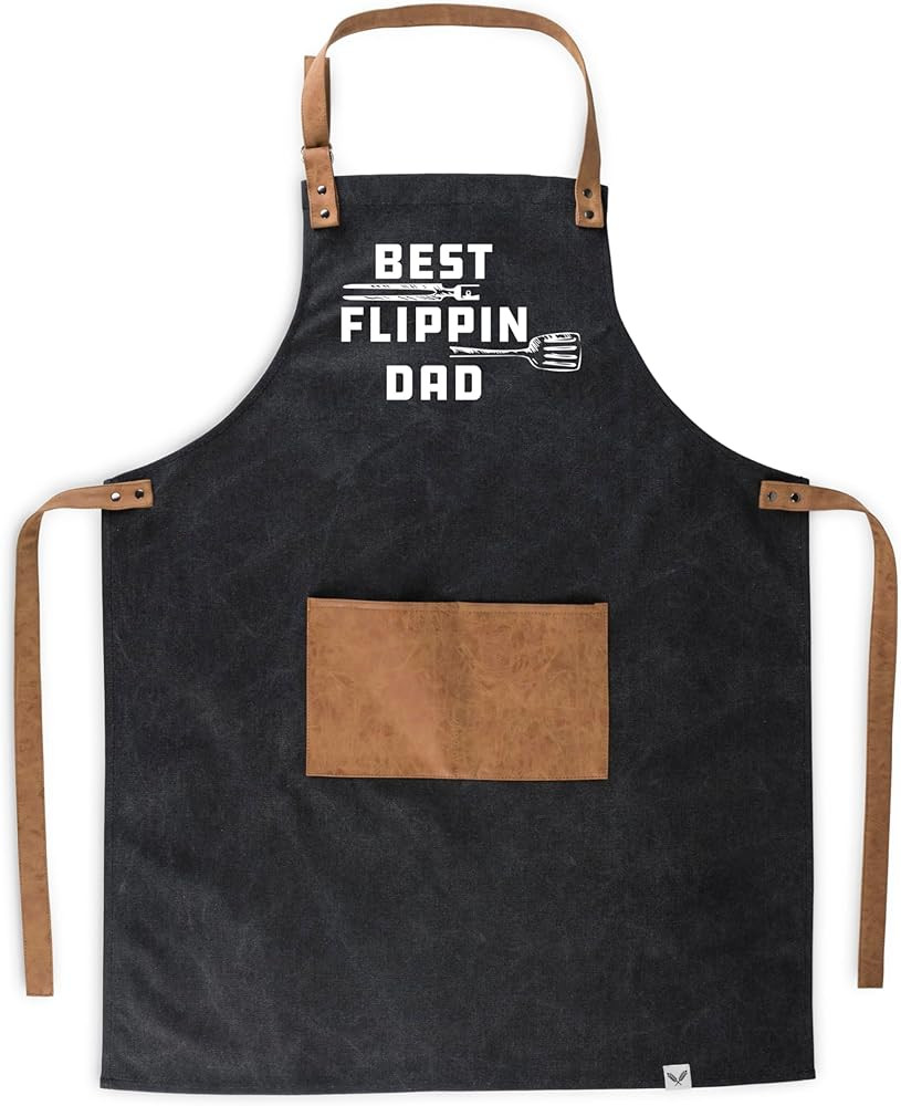 Foster & Rye Grilling Aprons for Men with Pocket, Canvas Cooking Aprons for Men with Adjustable S... | Amazon (US)