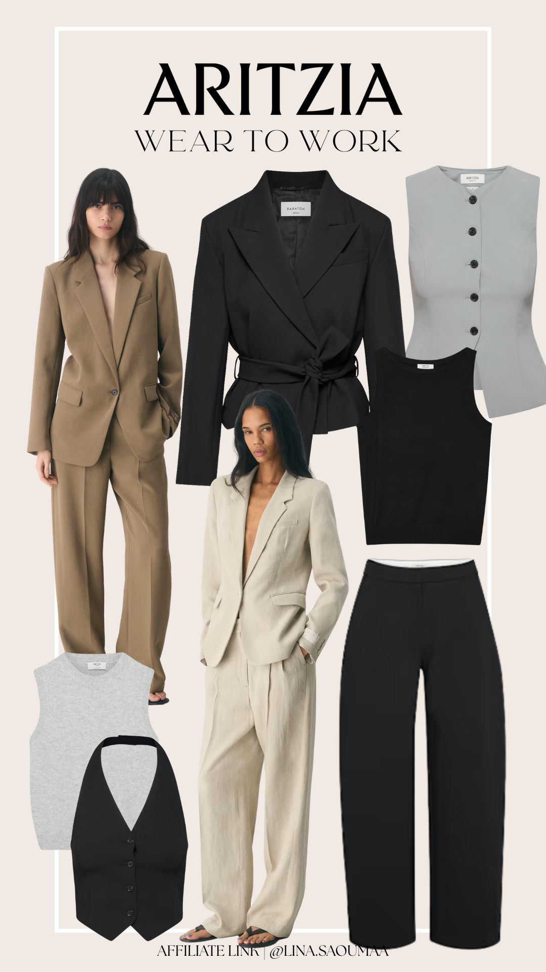 Aritzia Wear to Work 

 #LTKworkwear #LTKstyletip