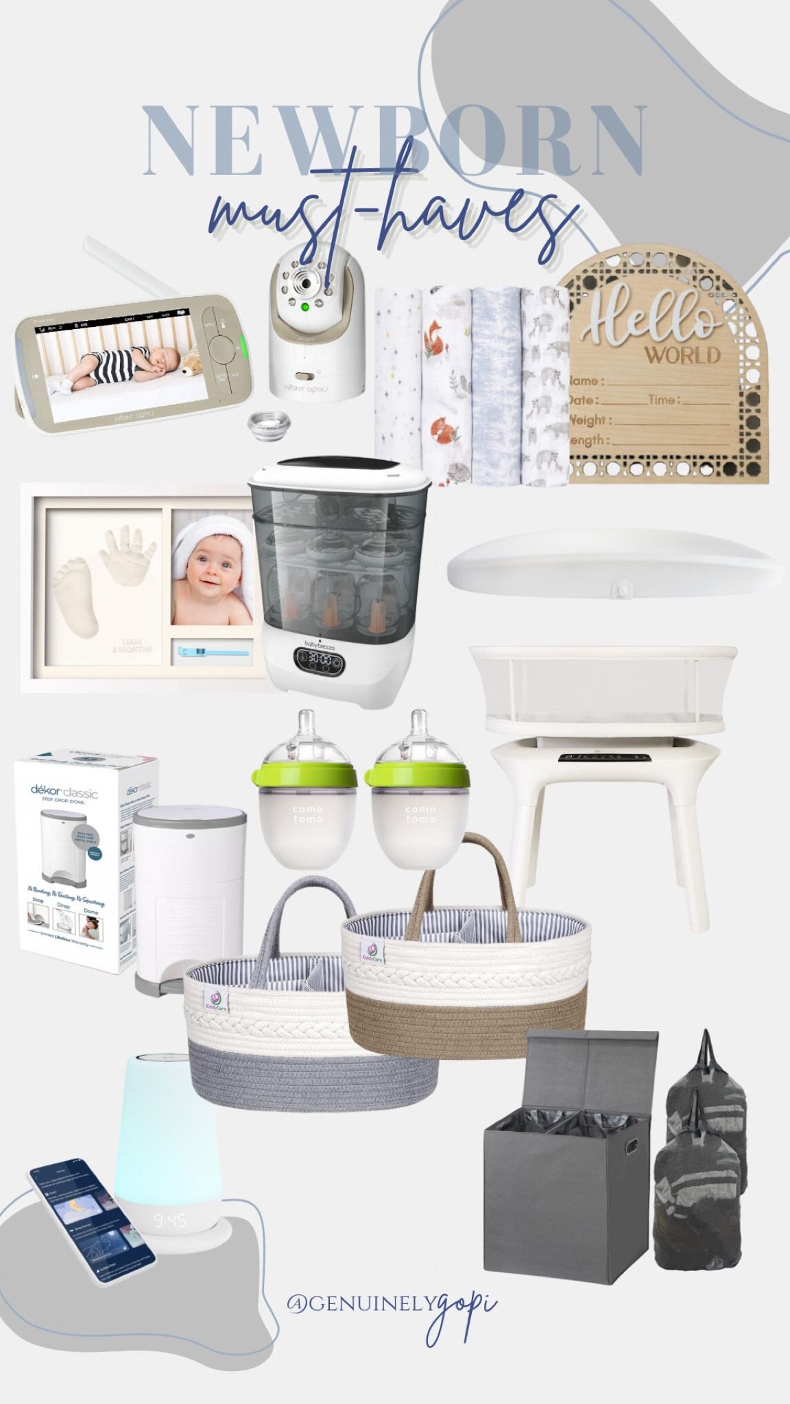 newborn essentials 💫 #newborn #newbornessentials #baby #babyregistry #hatch #comotomo #bassinet #dekor #target #babylist

#LTKfamily #LTKbaby #LTKkids