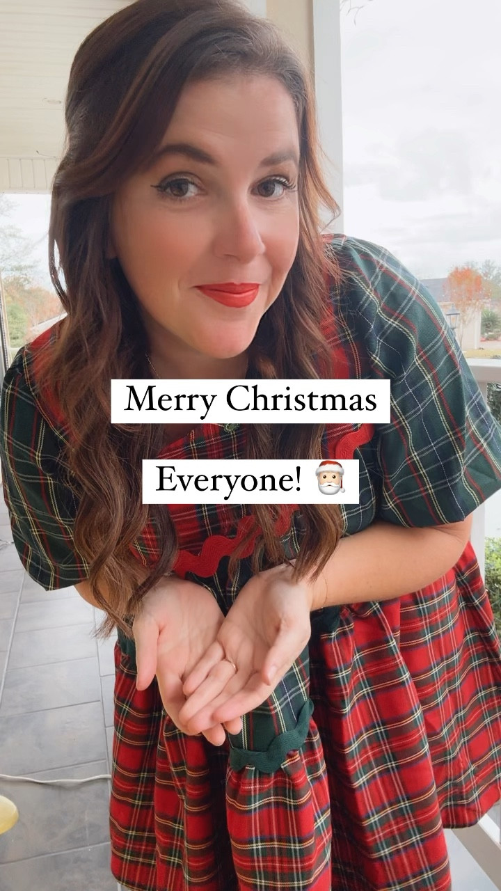 The cutest Christmas Eve look! The dress is from Red Dress, it runs TTS, comes in one other color option and is one that would be amazing throughout the winter! 

#LTKstyletip #LTKmidsize #LTKHoliday