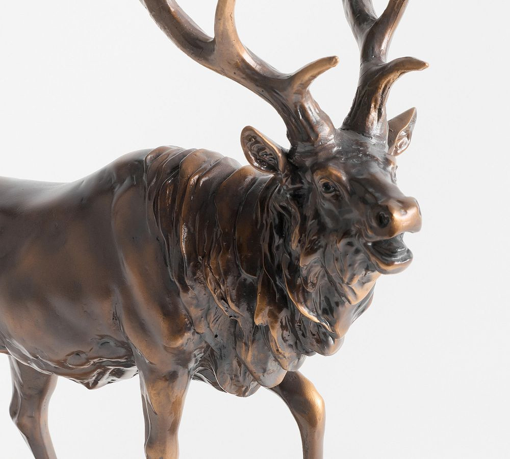 Antique Copper Reindeer | Pottery Barn (US)