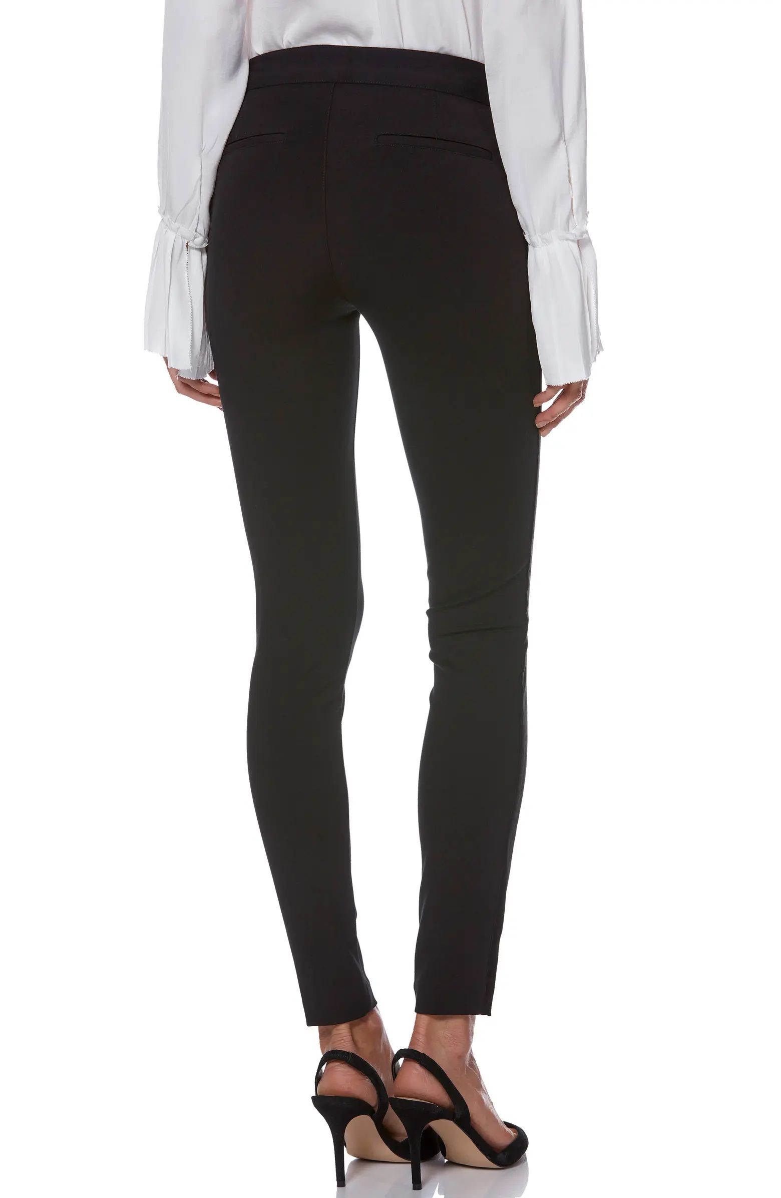 Tereza Velvet Side Stripe Slim Pants | Nordstrom