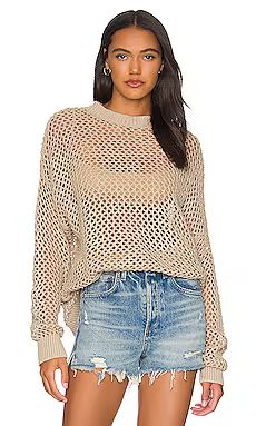 BEACH RIOT Hilary Sweater in Tan from Revolve.com | Revolve Clothing (Global)