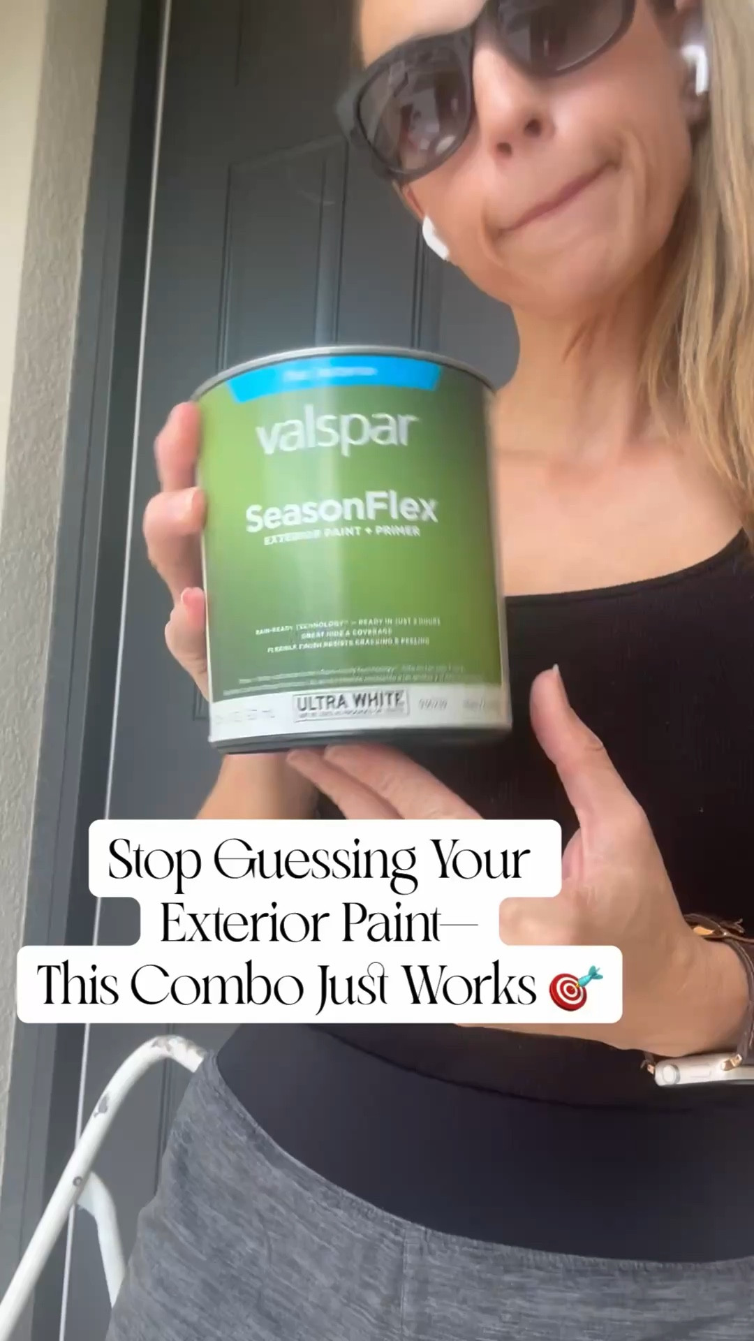 Exterior refresh that actually lasts 🙌

I used Valspar SeasonFlex for durability on my concrete + exterior doors—perfect for Florida weather ☀️

Colors:
SW Downy (concrete slab)
SW Iron Ore (door) 🖤

Follow @latticeandluxe for more easy DIY + paint projects ✨

#LTKhome #LTKunder100 #DIYhome #PaintProjects #ExteriorInspo

#LTKHome #LTKU