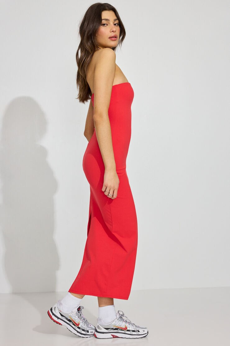 Sleek Maxi Tube Dress | Garage Clothing