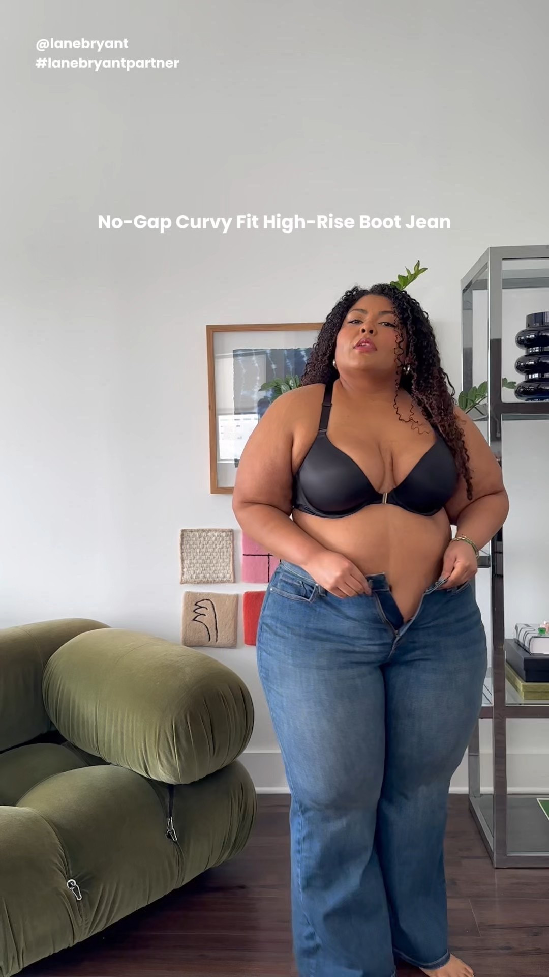 trying @lanebryant curvy no gap jeans. #ad #lanebryantpartner 

#LTKPlusSize #LTKPetite #LTKgrwm