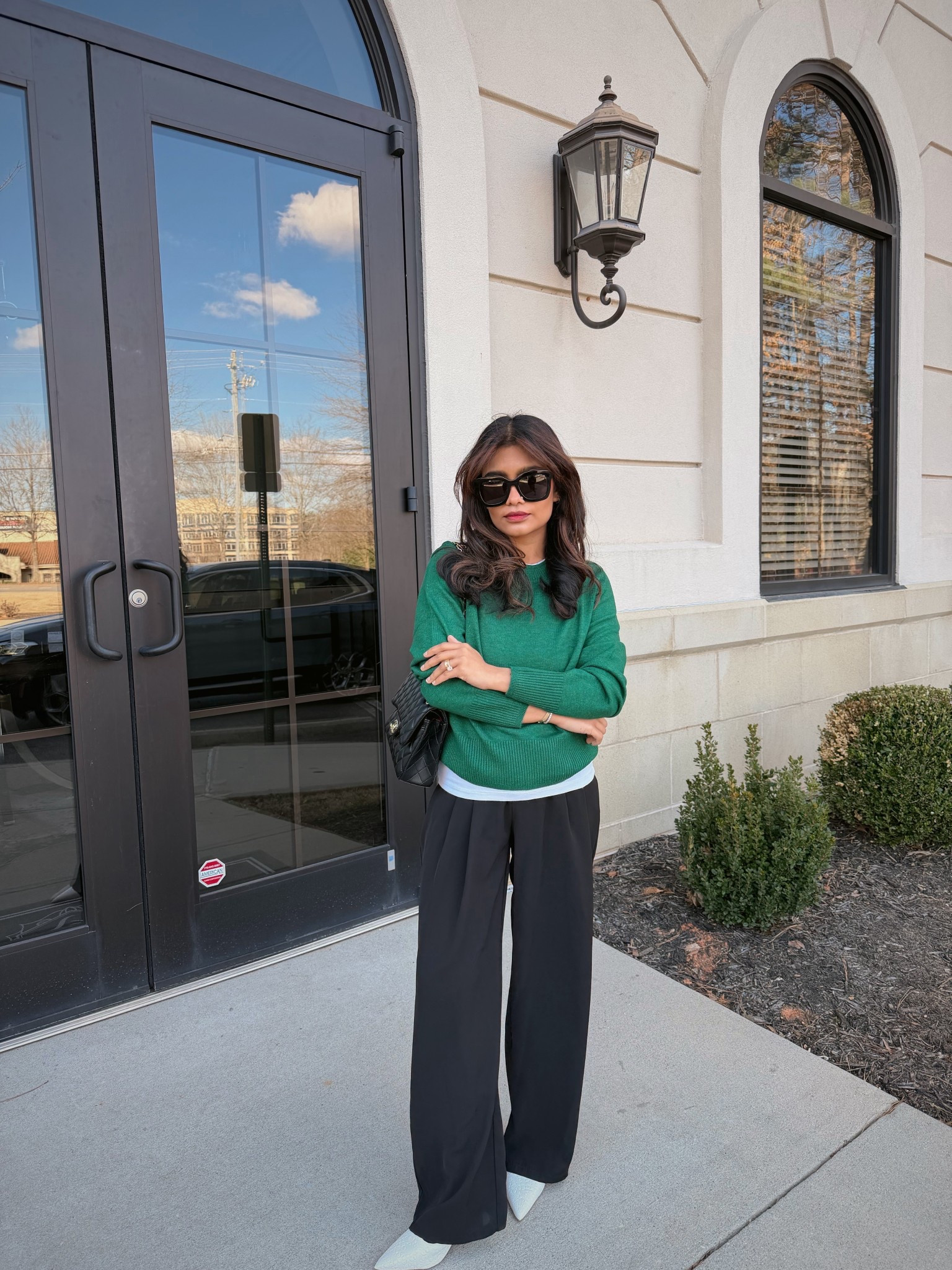 Green lightweight knit sweater: wearing small (size up for looser fit)

#LTKootd #LTKPetite #LTKmomlife