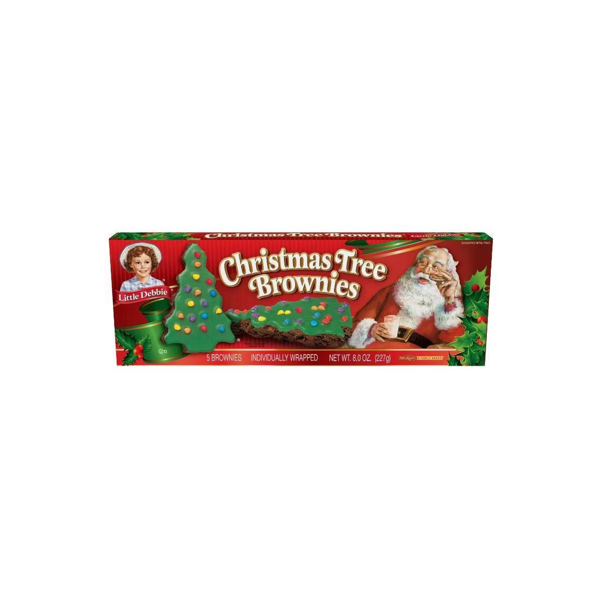 Little Debbie Christmas Tree Brownies - 8oz | Target