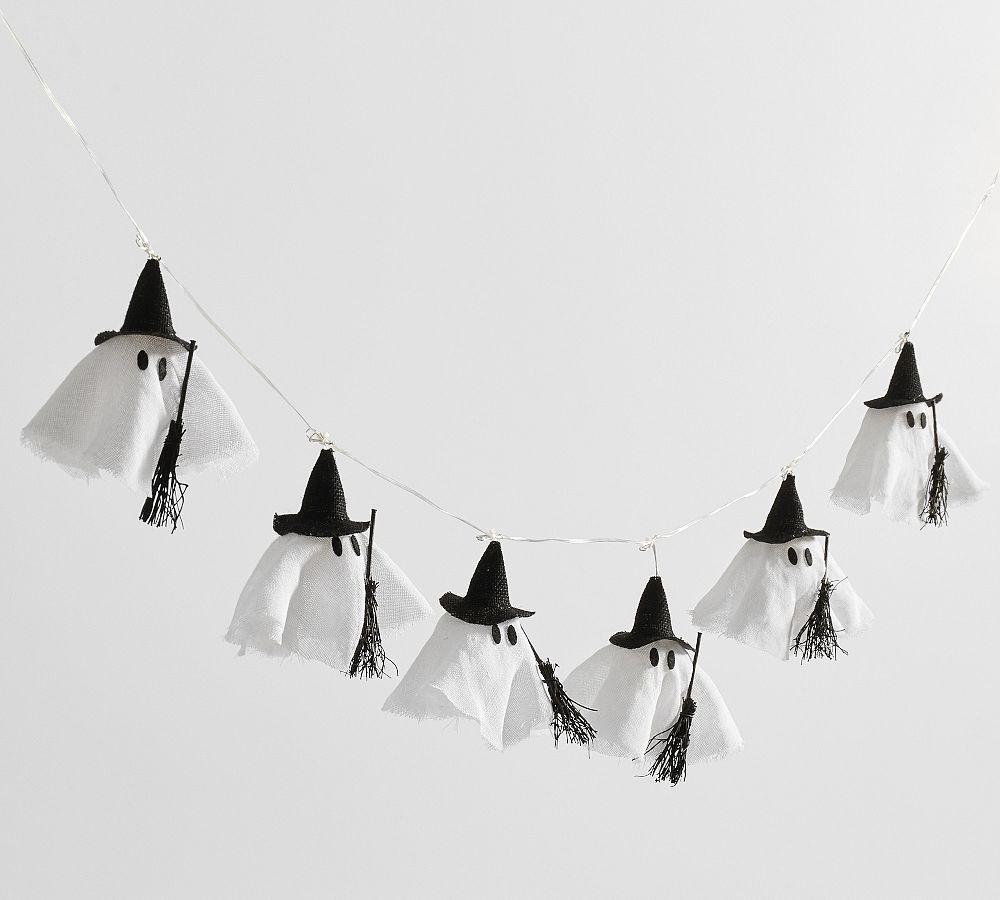 Lit Witch Ghost String Lights | Pottery Barn (US)