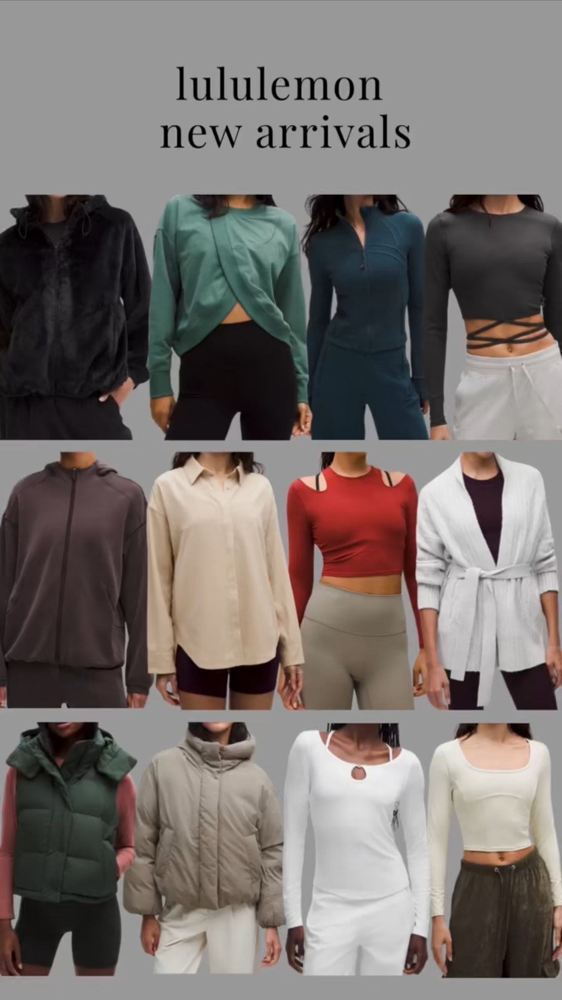 Lululemon new arrivals 

#LTKHoliday #LTKGiftGuide #LTKActive