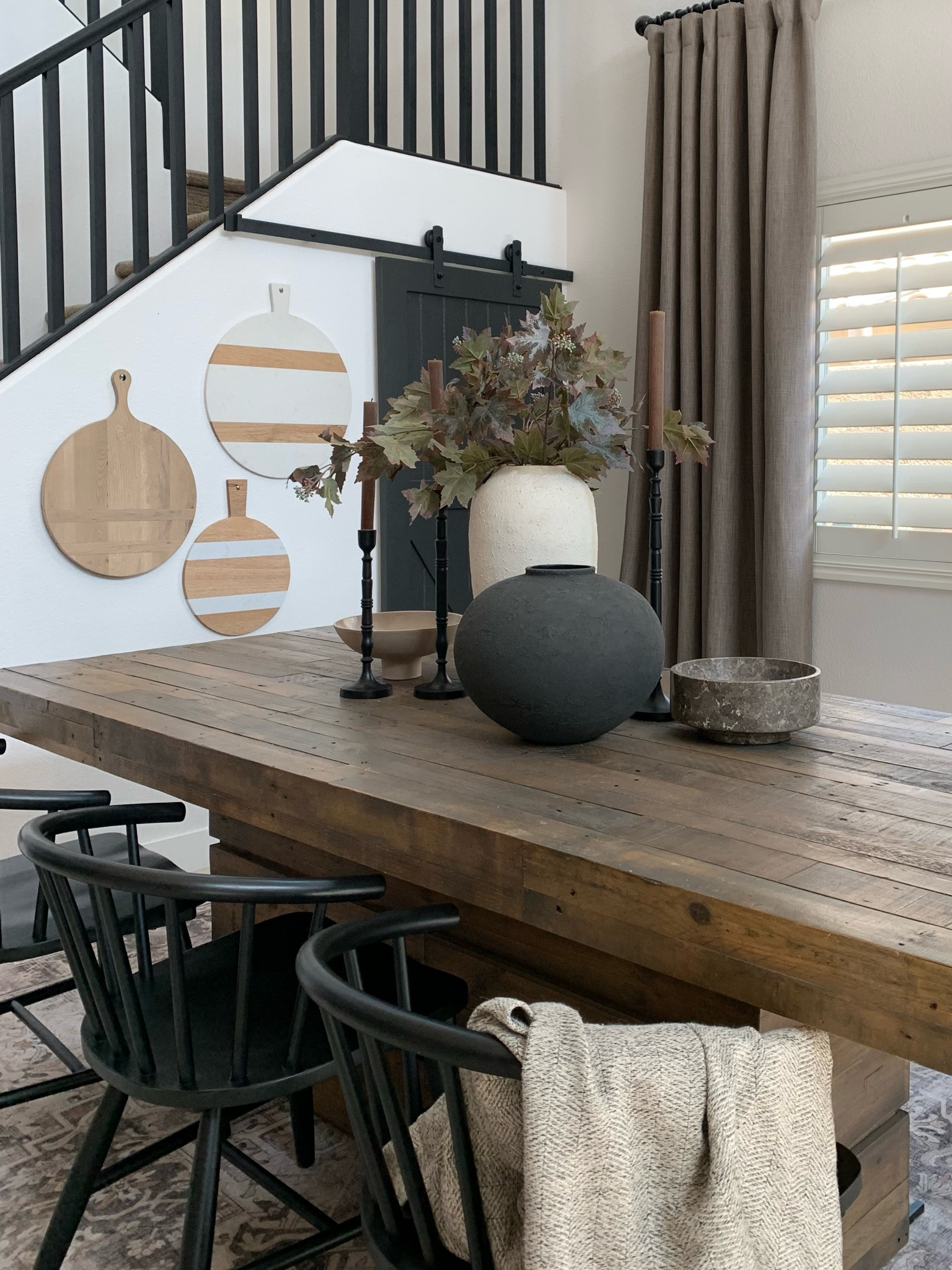 Fall dining room 

#LTKhome #LTKfindsunder100 #LTKfindsunder50