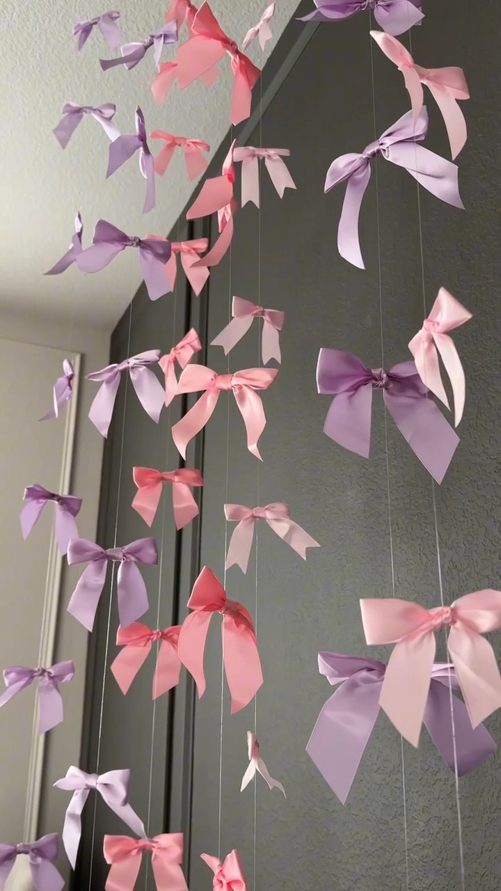 DIY floating bow backdrop!! 🎀✨

Seasonal, girly, spring, floating, pink, purple, unique Amazon, do it yourself, easy 

#LTKSeasonal #LTKHome #LTKParties