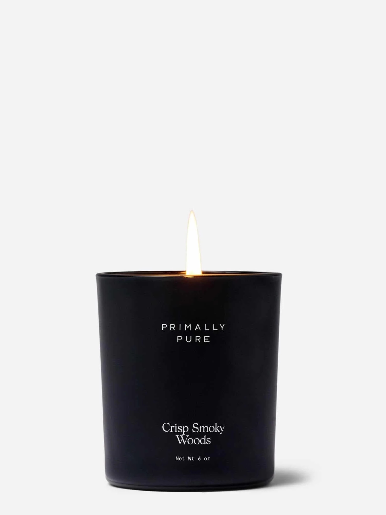 Crisp Smoky Woods Candle | Primally Pure