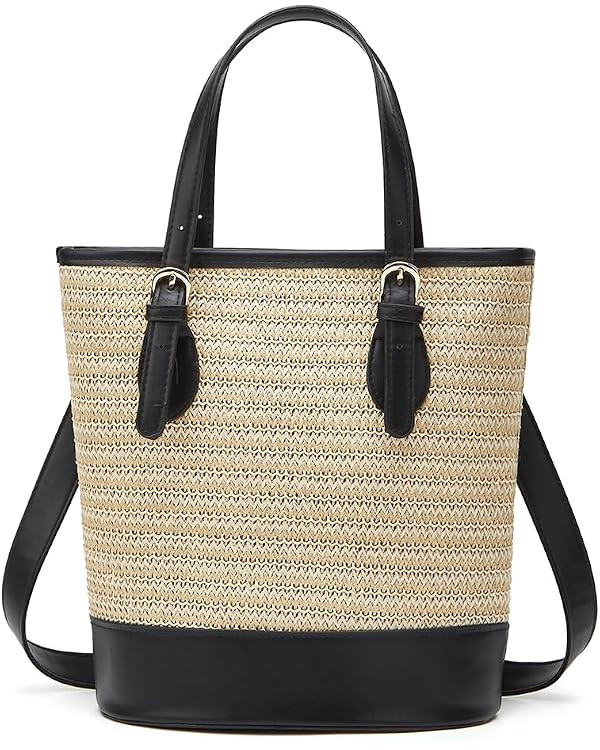 Straw Clutch Bag for Women Cute Summer Beach Rattan Purse Small Crossbody Woven Handbag Travel Bu... | Amazon (CA)
