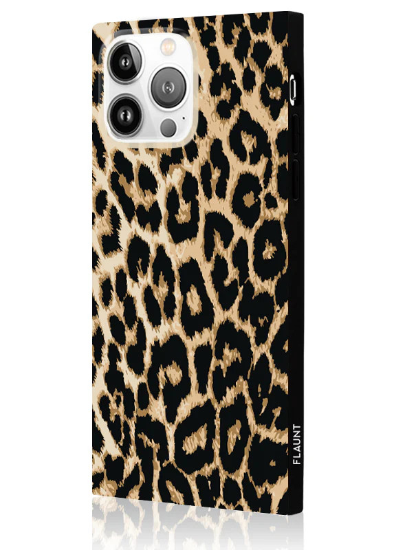 SQUARE® Leopard Print iPhone Case | FLAUNT