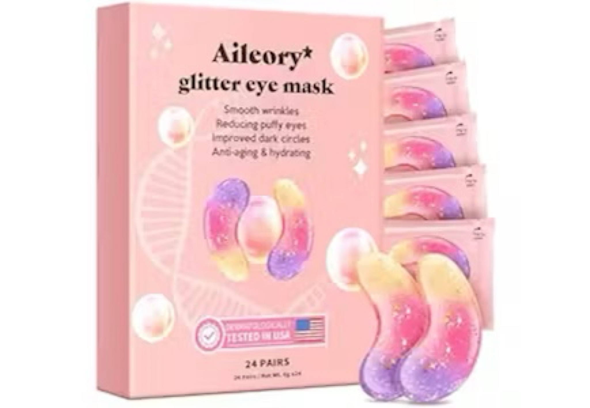 Glitter Under Eye Patches 2-Pack, as Low as $9.49 on Amazon Cyber Monday
