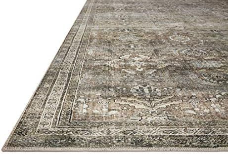 Loloi II Layla Collection LAY-13 Antique / Moss, Traditional 9'-0" x 12'-0" Area Rug | Amazon (US)
