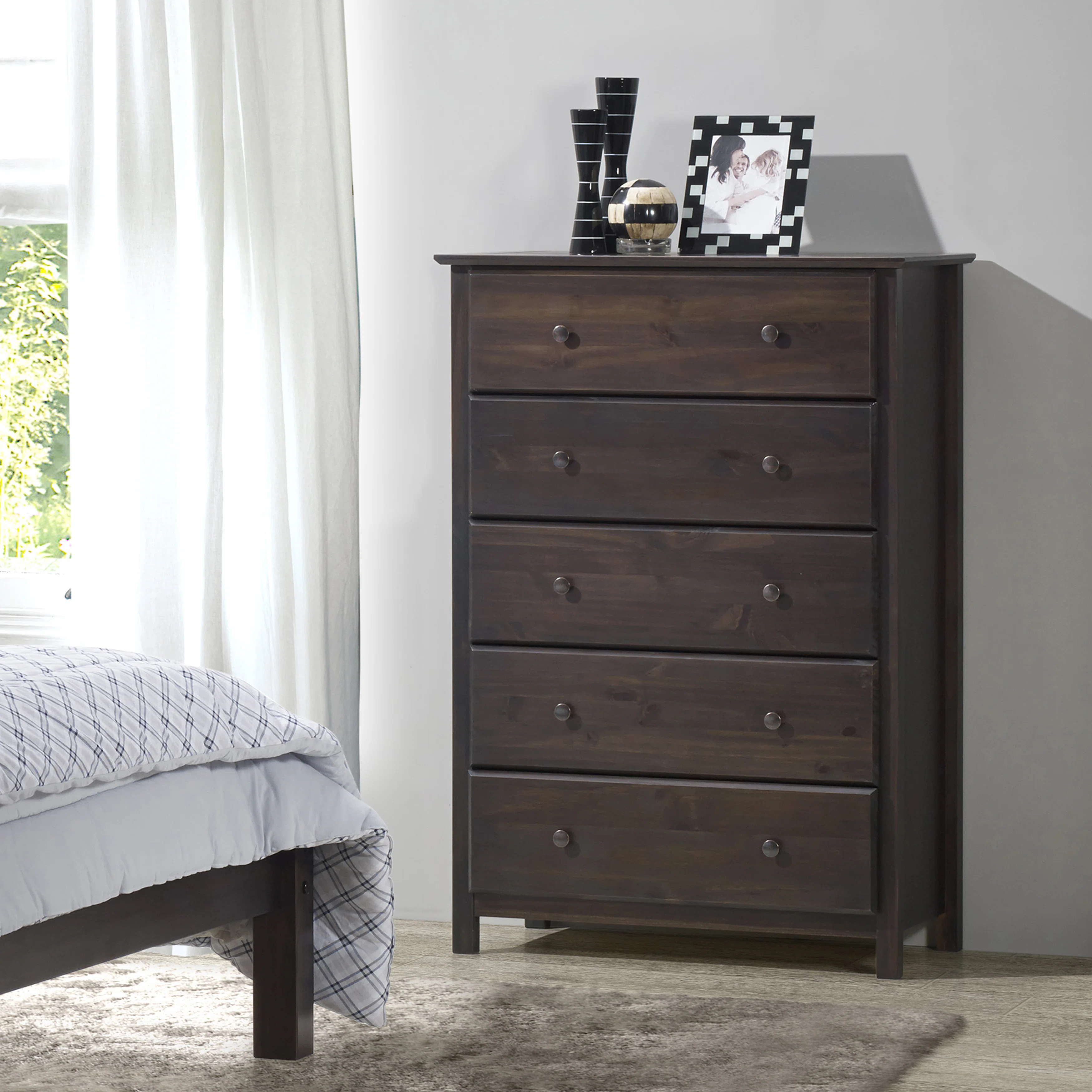 Shaker 34'' W 5 - Drawer Dresser | Wayfair North America