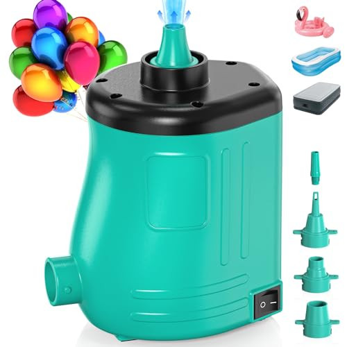 SUPFEEL Balloon Pump Electric, 3-in-1 Air Pump for Inflatables & Balloons, 110-120V AC Blower Pump Inflator for Decoration Party, Pool Floats Air Mattress, Portable Balloon Blower Machine | Amazon (US)