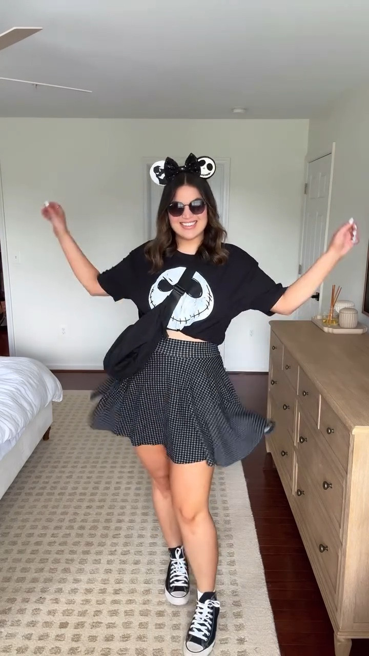 Midsize Halloween Disney outfit! Bralette / skort / tee - XL 

#founditonamazon #womensstyle #disneystyle Disney outfit idea, 

#LTKSeasonal #LTKMidsize #LTKStyleTip