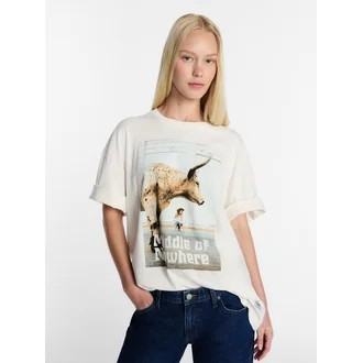 Kacey Lee Women's Middle of Nowhere Graphic Tee with Short Sleeves, Sizes XS-XXL | Walmart (US)