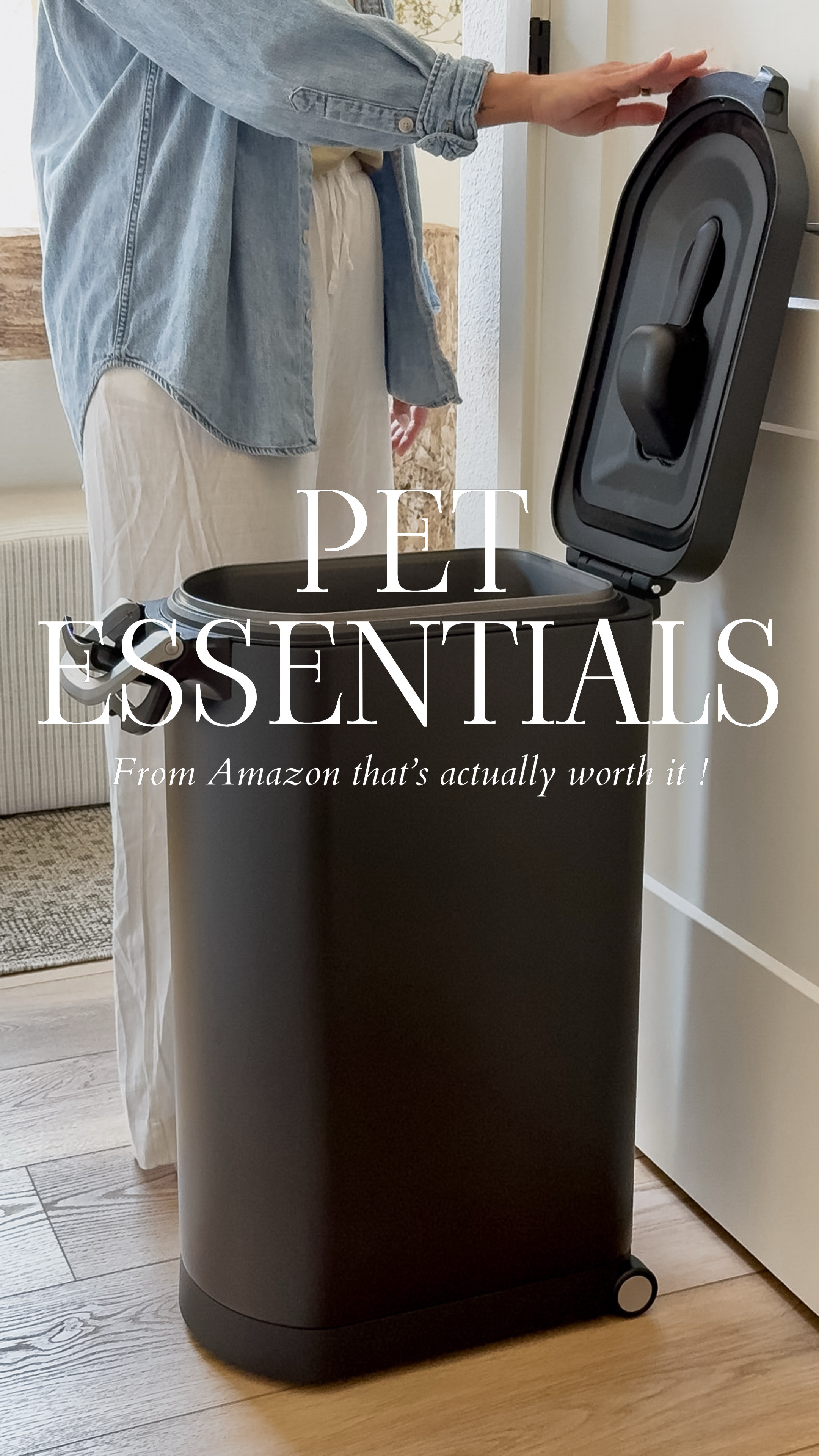 Hand down the best and only way to store and keep your dog food fresh! Comes in different sizes! Has an airtight lid. I love that it’s sleek and slim with a built in scooper! So many people love it! 

Dogs, Amazon pets, Amazon pet essentials, pet must haves, dog essentials, dog food containers, pet owners, Amazon must haves, Amazon home

#LTKFamily #LTKHome #LTKPets