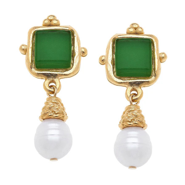 Charlotte Pearl Drop Earrings | Susan Shaw
