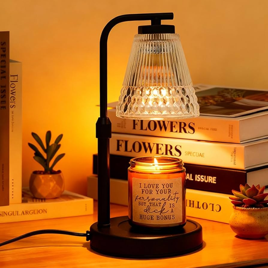 Candle Warmer Lamp Adjustable Height & Dimmable, Electric Candle Warmers for Jar Candles, Home De... | Amazon (US)