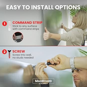 Diamond Life Magnetic Board - Memo & Vision Board for Home, Office, and Classroom - Magnet Board ... | Amazon (US)