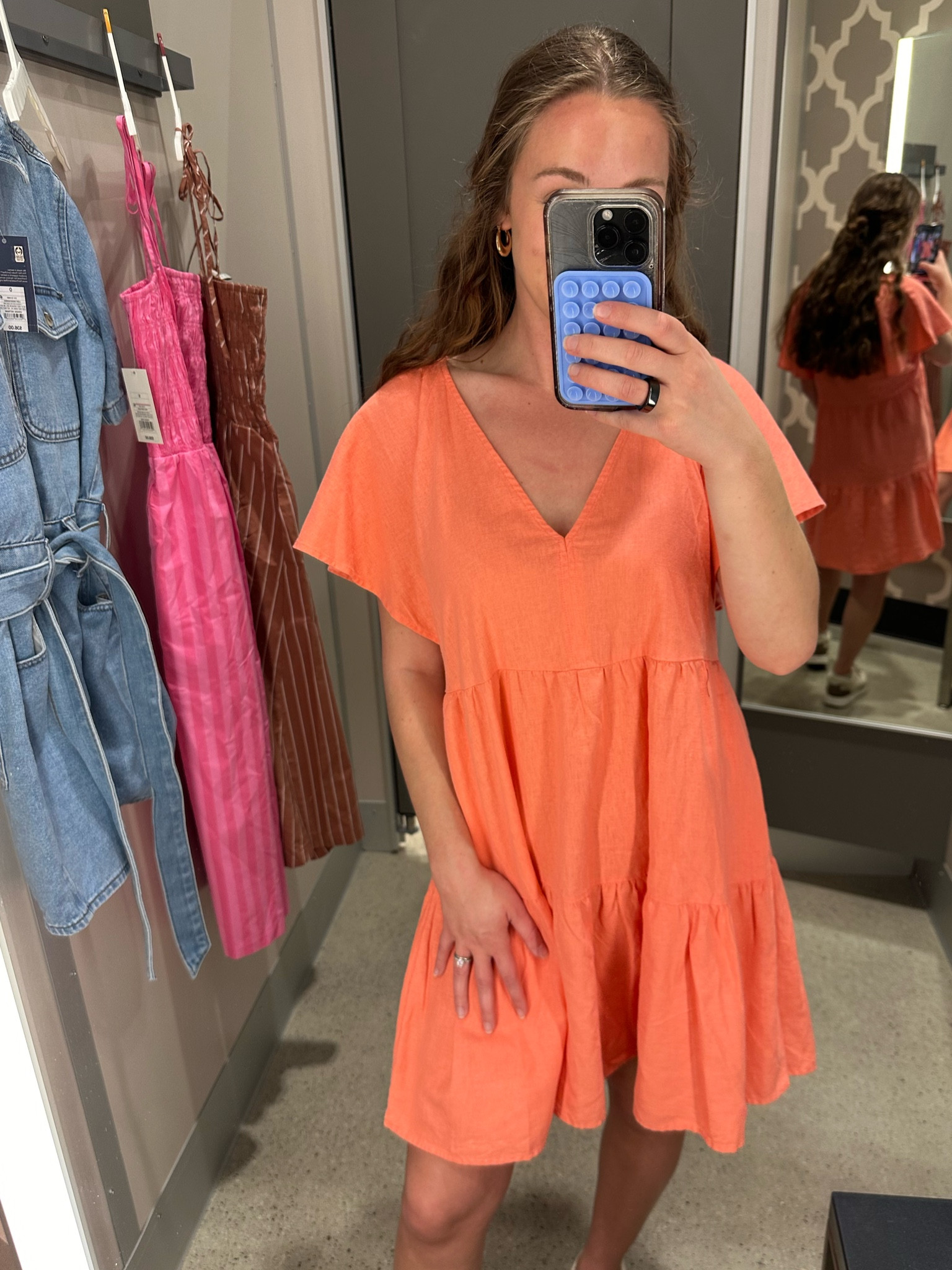 Perfect coral pink dress for Easter 🌸🌼 Target dress , wearing size S

#LTKSeasonal #LTKfindsunder50 #LTKSpringSale