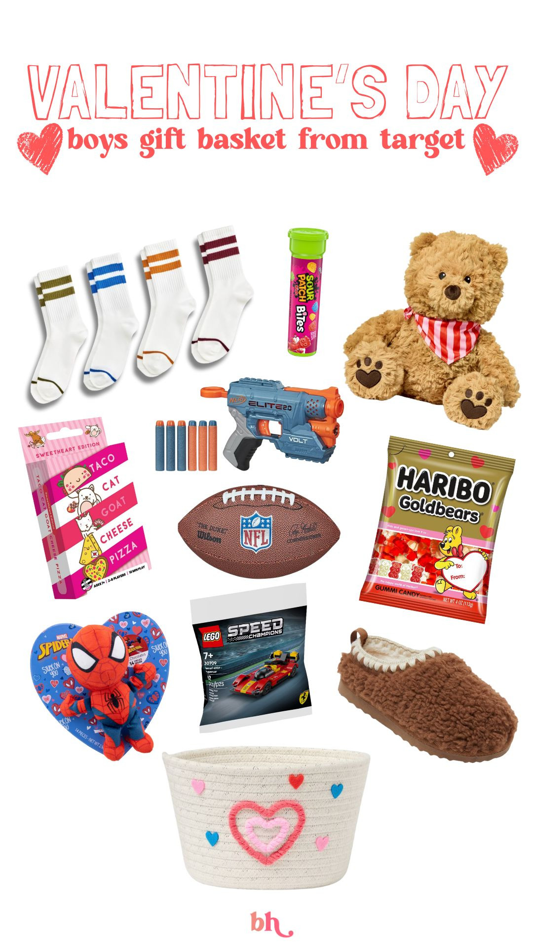 Boys Valentine's Day Gifts from Target! ❤️

gifts for him, gifts for kids, gifts for boys, new arrivals, watchnow, nerf gun, teddy bear, candy, finds under 25, britt horton 

 

#LTKSeasonal #LTKSaleAlert #LTKFindsUnder50
