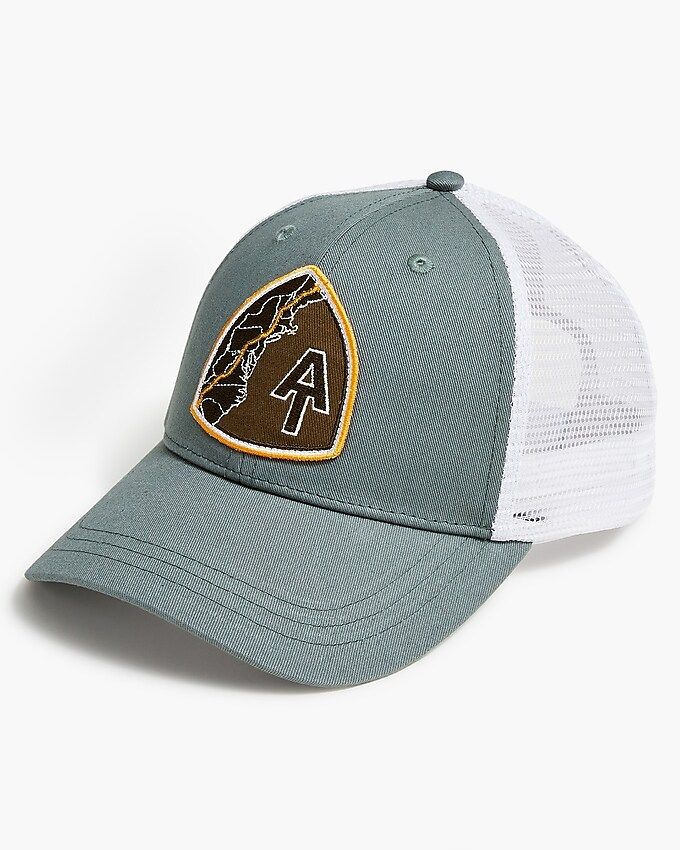 Embroidered trucker hat | J.Crew Factory