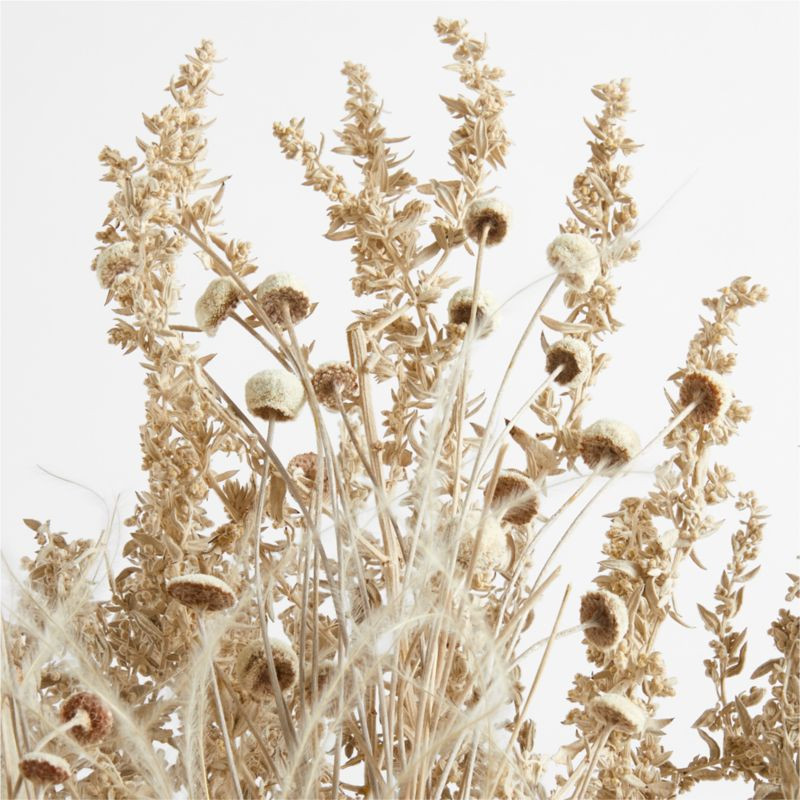 April Silver Queen Dried Bouquet 8" by Leanne Ford + Reviews | Crate & Barrel | Crate & Barrel