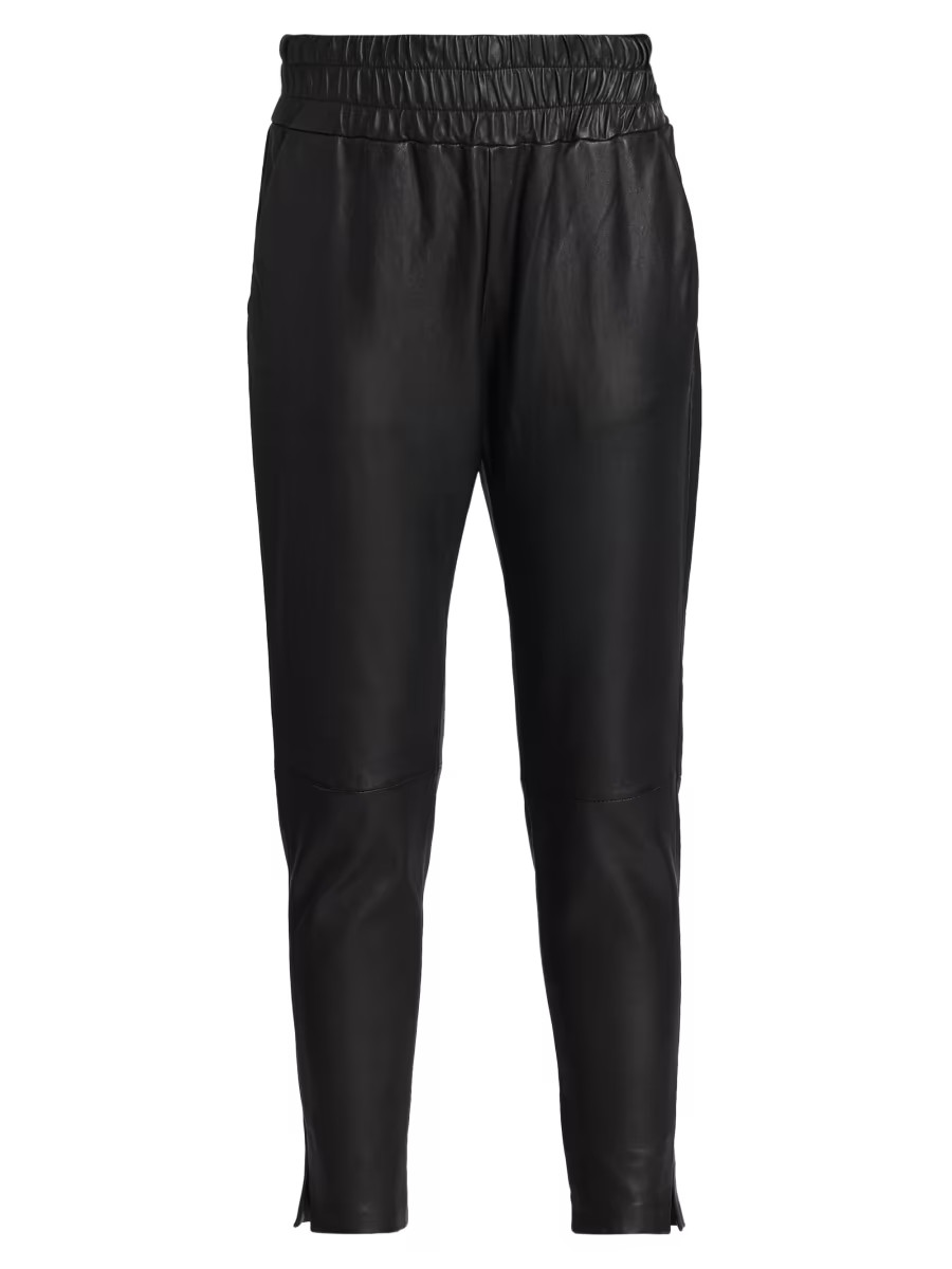 Nineta Leather Joggers | Saks Fifth Avenue