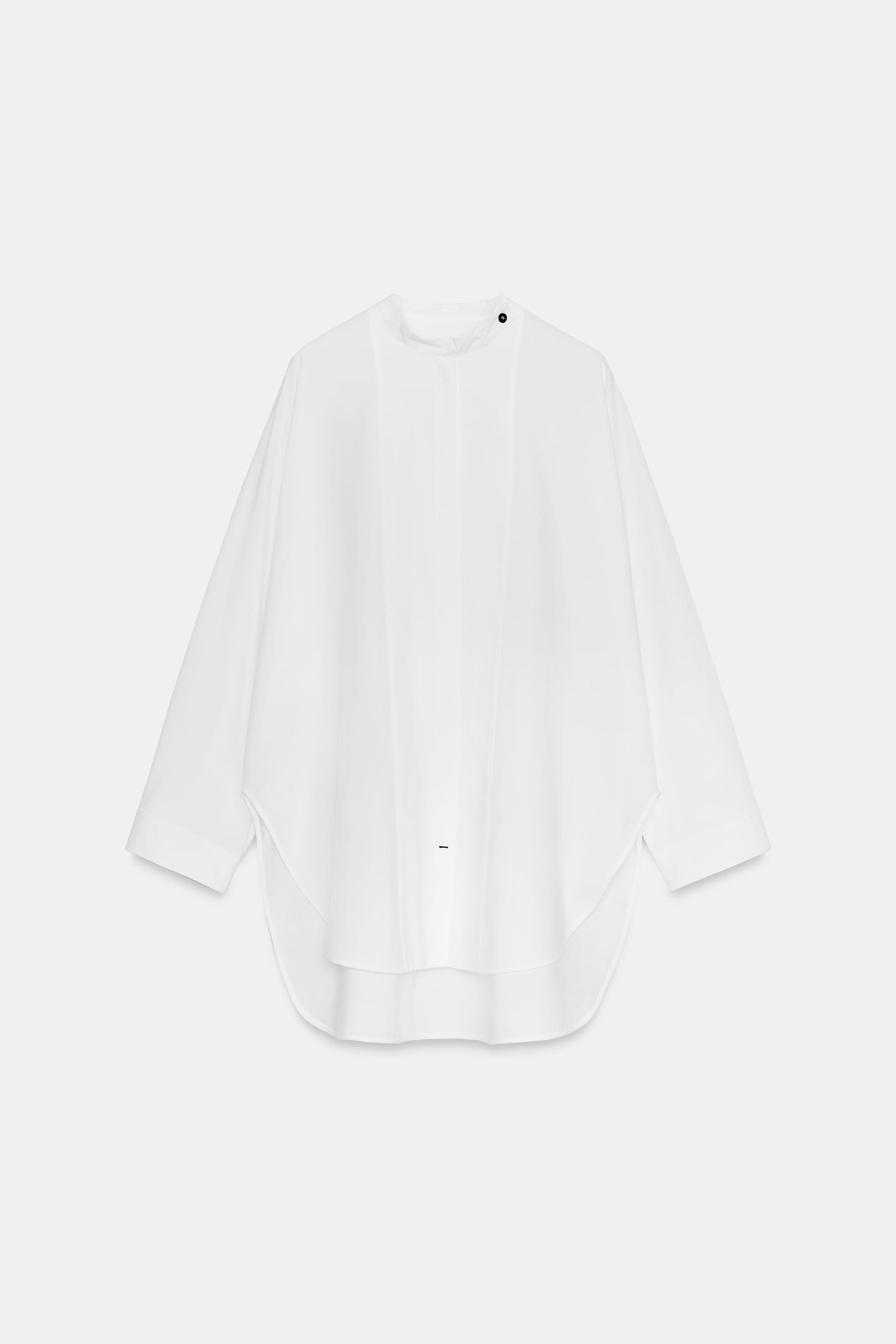 ZW COLLECTION OVERSIZED POPLIN SHIRT | Zara Canada