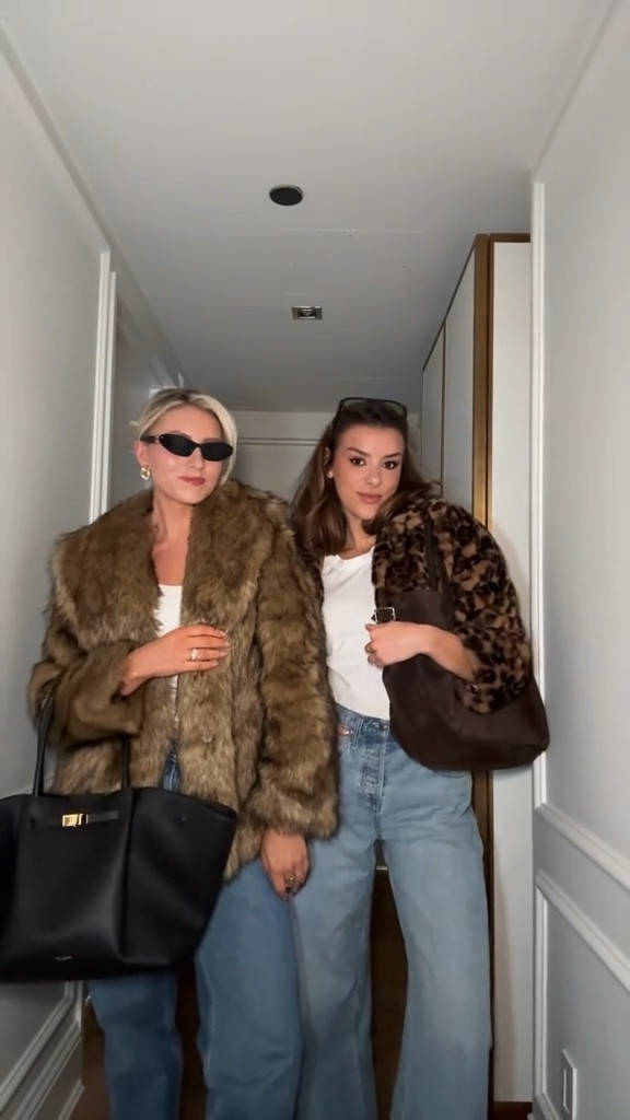 Mary-Kate and Ashley matching with my bestie #winteroutfit #winterootd #wintercoats #bestieoutfitideas 

#LTKSeasonal #LTKCyberWeek #LTKHoliday