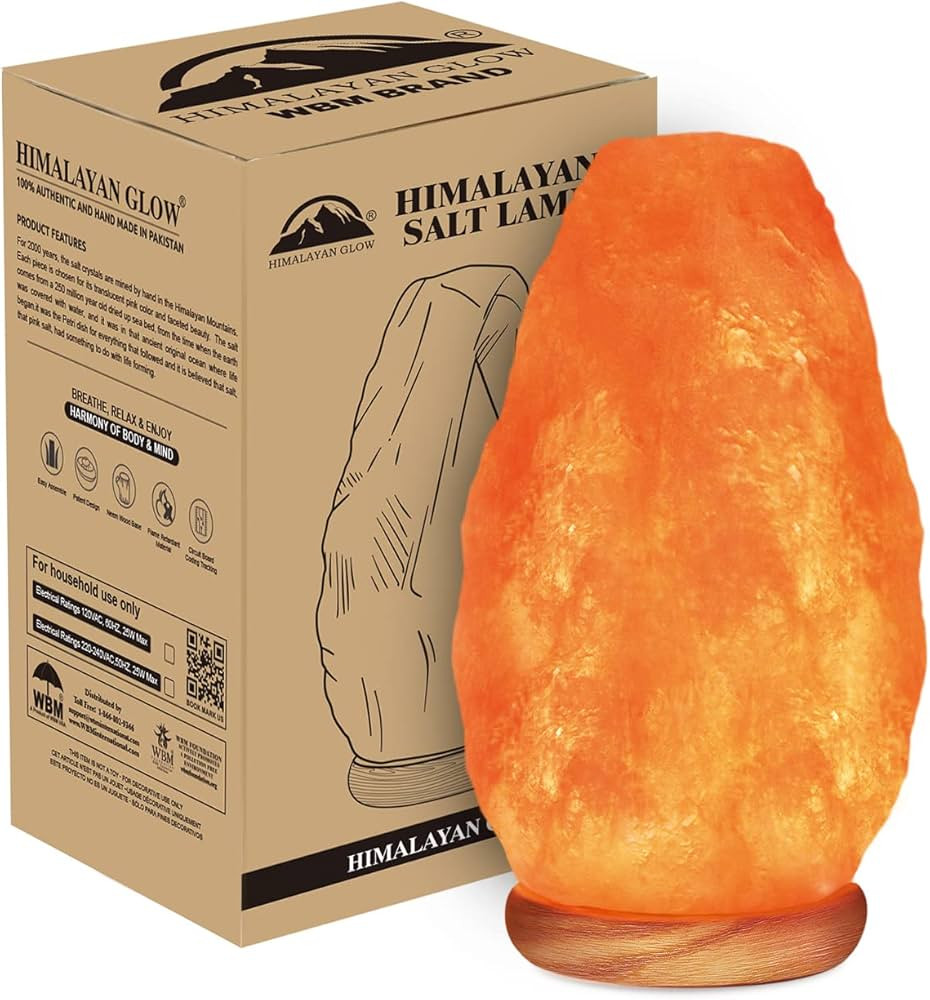 Himalayan Glow Salt Lamp with Dimmer Switch 5-7 lbs | Amazon (US)