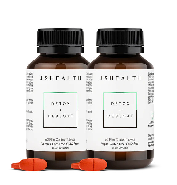 Detox + Debloat Twin Pack - 2 Months Supply | JS Health (UK & US)